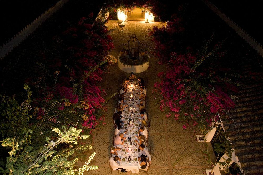 Hotel Hacienda De San Rafael Las Cabezas de San Juan Exterior foto